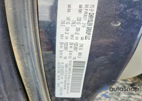 2014 Chrysler Town & Country Touring z USA, uszkodzony, nr VIN 2C4RC1BG6ER295214